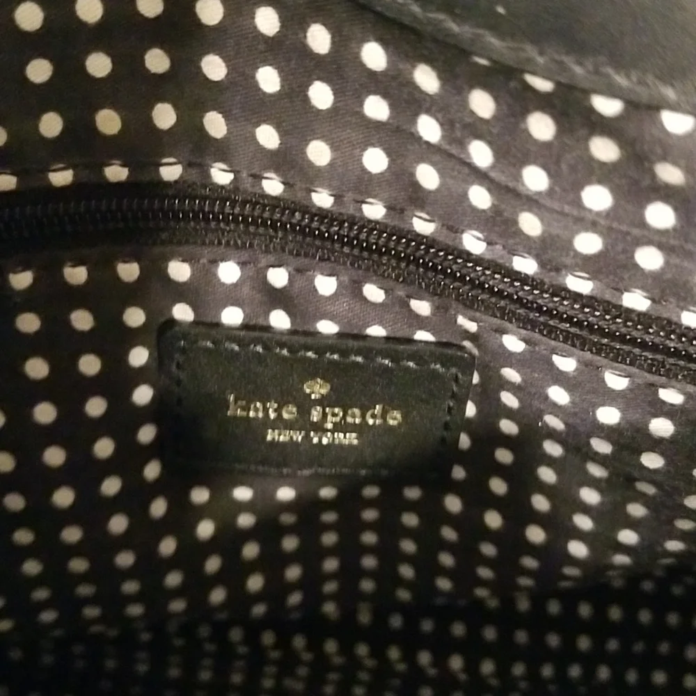 💕KATE SPADE💕 Black Quilted Shoulder Bag